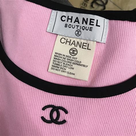 chanel cropped top|chanel shirt clearance.